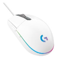 Imagen de Mouse gamer de juego Logitech  G Series Lightsync G203 blanco | Envío gratis
