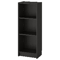 BILLY Estante, negro, 40x28x106 cm - IKEA Chile