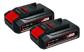 Imagen de Baterías Einhell Twin Pack 2 Baterías De 2.5ah | Cuotas sin interés