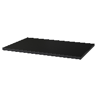 Imagen de MÅLVAKT Tablero escritorio, negro, 120x80 cm - IKEA Chile