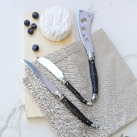 Imagen de Set Cuchillos Para Quesos Nero 3 Piezas | Kitchen Center