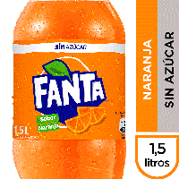 Imagen de Bebida Fanta sin azúcar 1.5 L