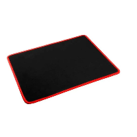 Imagen de Mouse Pad Gamer Antideslizante Borde Rojo 24x30cm Grosor 3mm