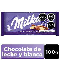 Imagen de Chocolate de leche y blanco 100 g