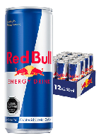 Imagen de Bebida Energetica Red Bull Regular 12 Latas De 250ml | Cuotas sin interés