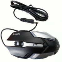 Imagen de Mouse Gamer Boccini X7 Negro Con Luz