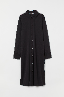 Vestido camisero de punto - H&M CL | Moda y calidad al mejor precio