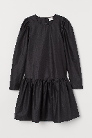 Vestido en popelina de algodón - H&M CL | Moda y calidad al mejor precio